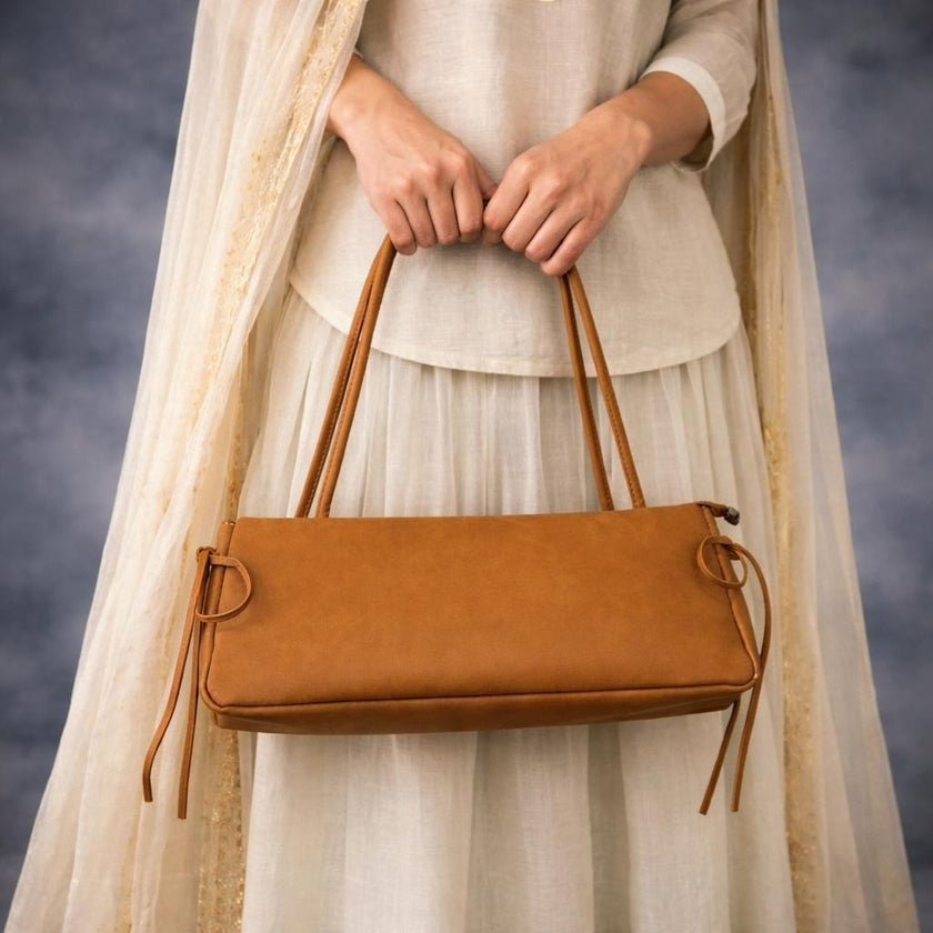 Aria - Suede Shoulder Bag