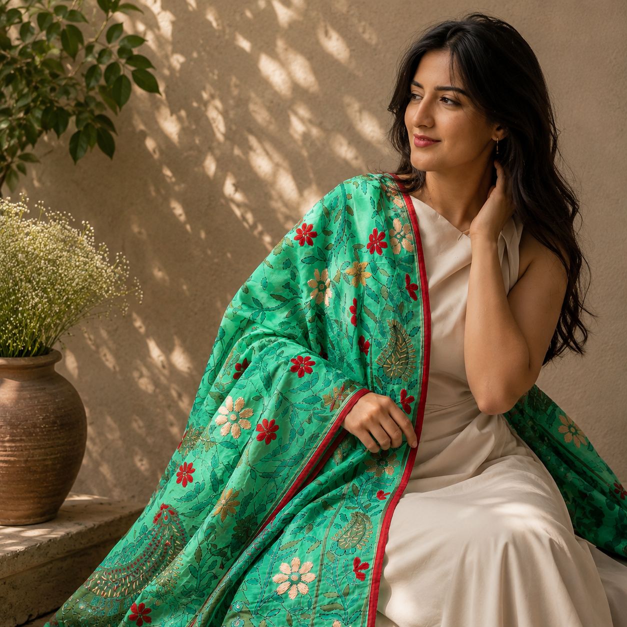 Amaya - Phulkari Dupatta