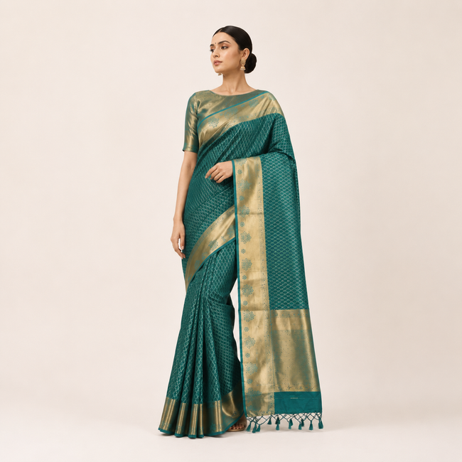 Resham - Zari Silk Saree