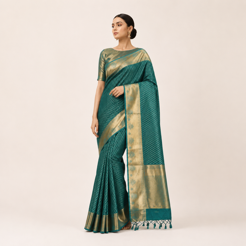 Resham - Zari Silk Saree