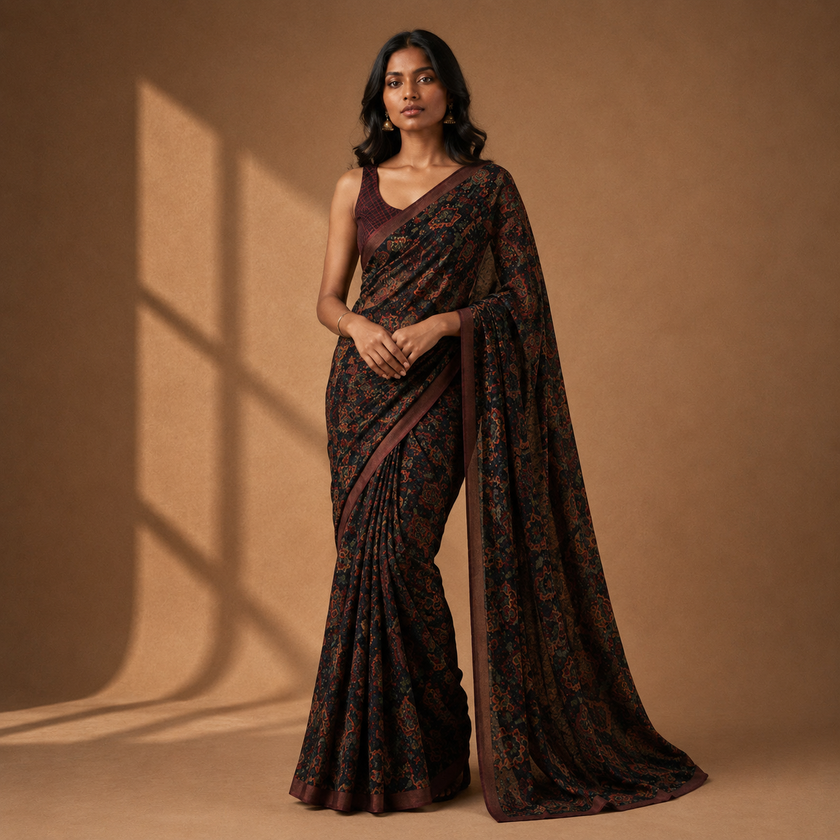 Kiara - Georgette Saree