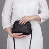 Meera - Cowhide Leather Crossbody Bag