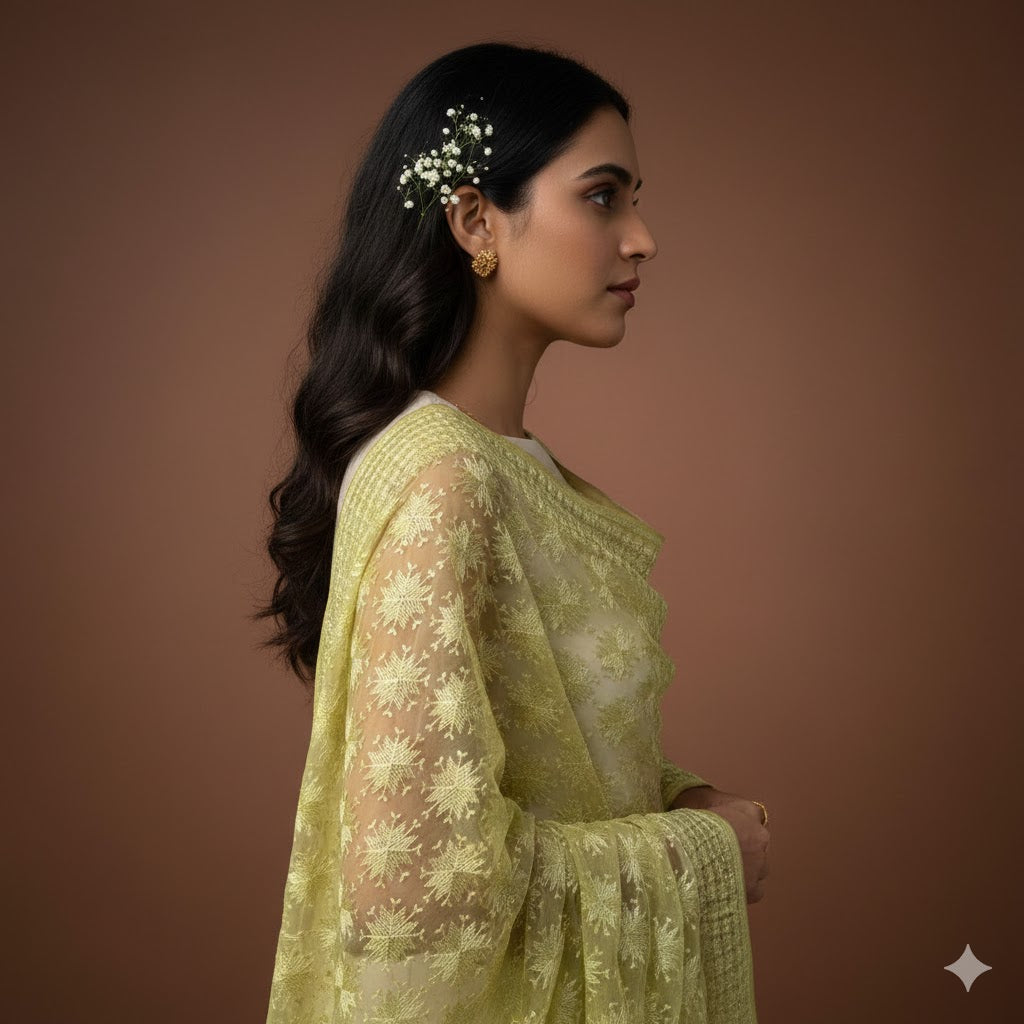 Heirloom Phulkari Dupatta