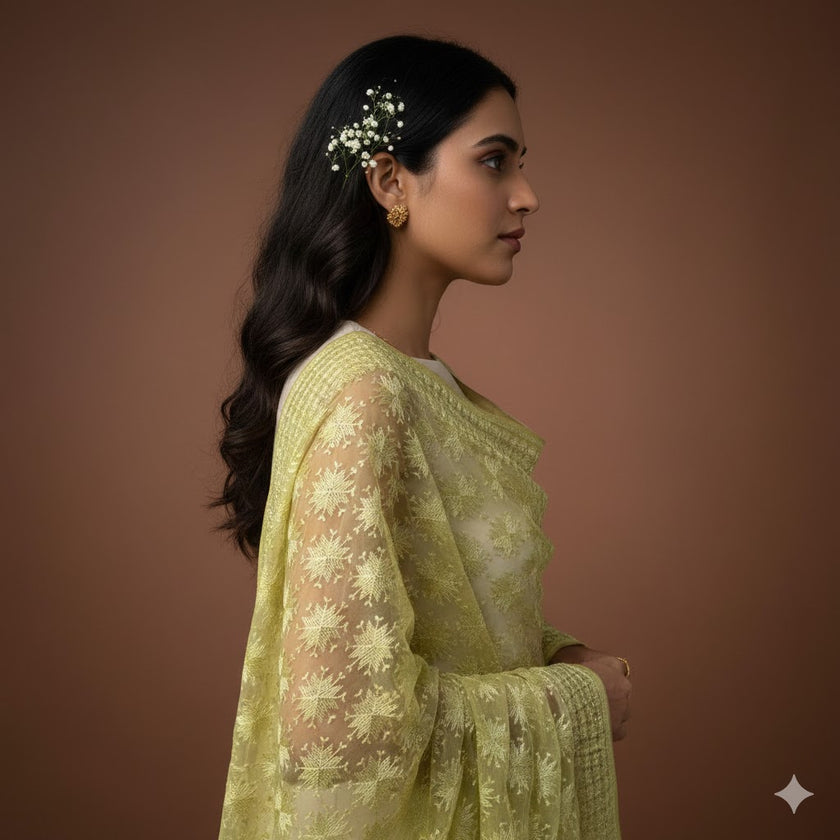 Heirloom Phulkari Dupatta
