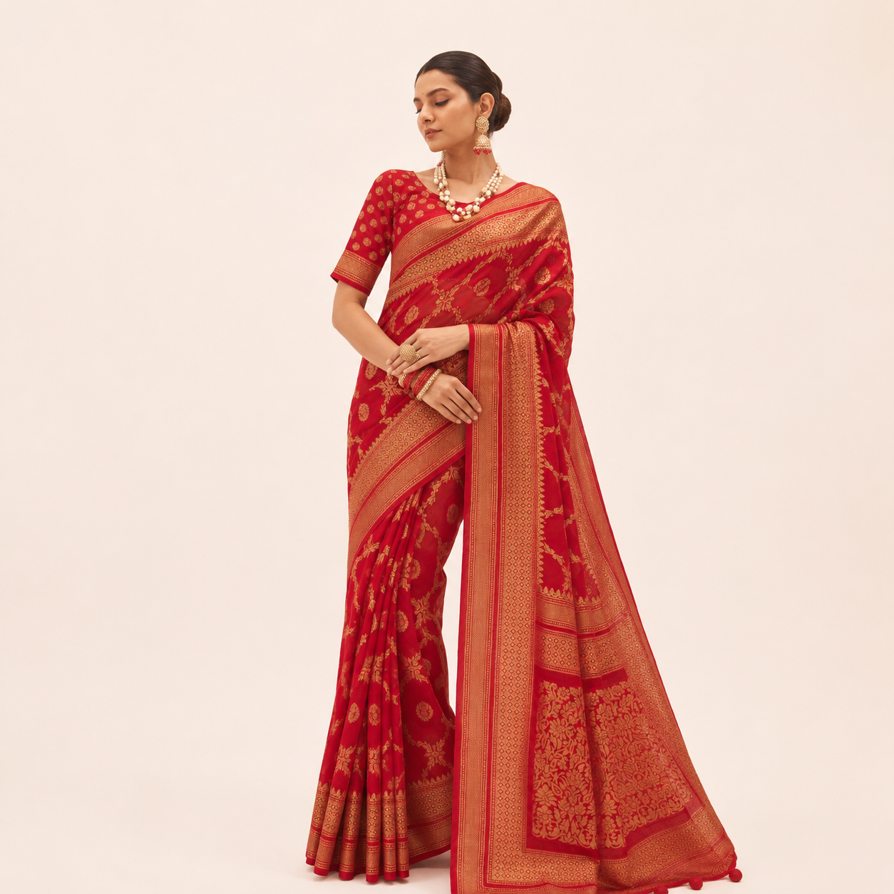 Madhuri - Zari Silk Saree