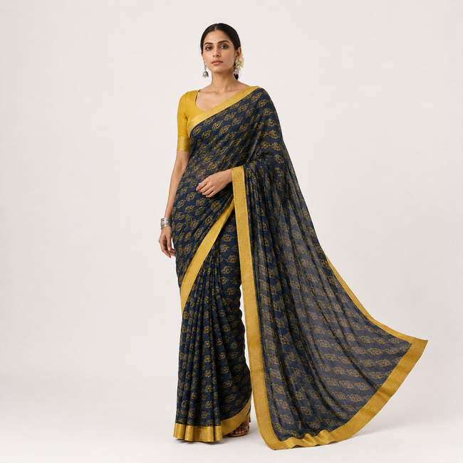 Meher - Georgette Saree