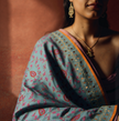 Chanderi Silk Phulkari Dupatta