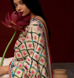 Chanderi Silk Phulkari Dupatta