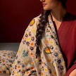 Chanderi Silk Phulkari Dupatta