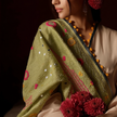 Chanderi Silk Phulkari Dupatta