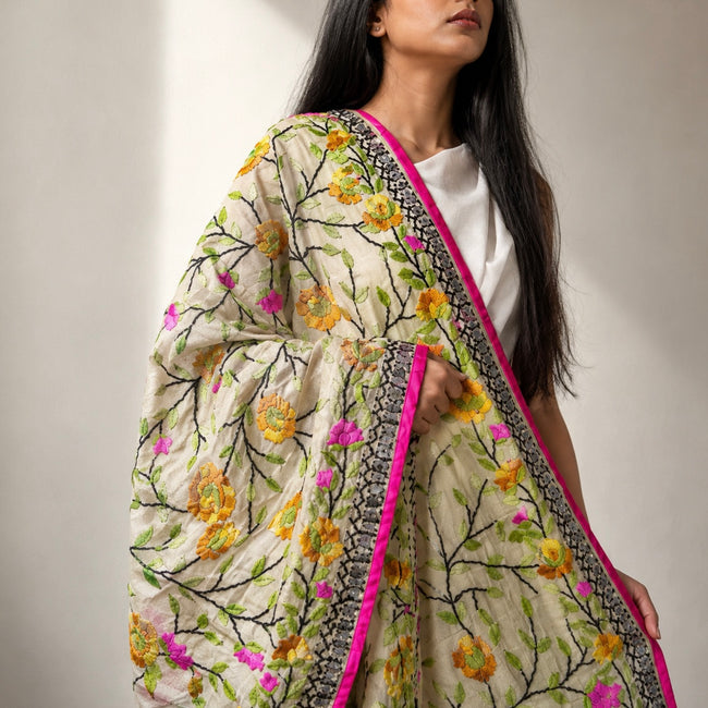 Khadija - Phulkari Dupatta
