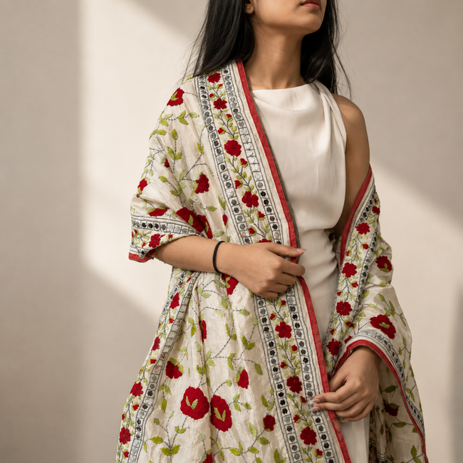Saeeda - Phulkari Dupatta