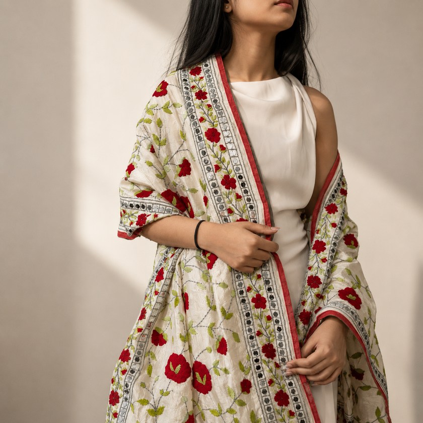 Saeeda - Phulkari Dupatta