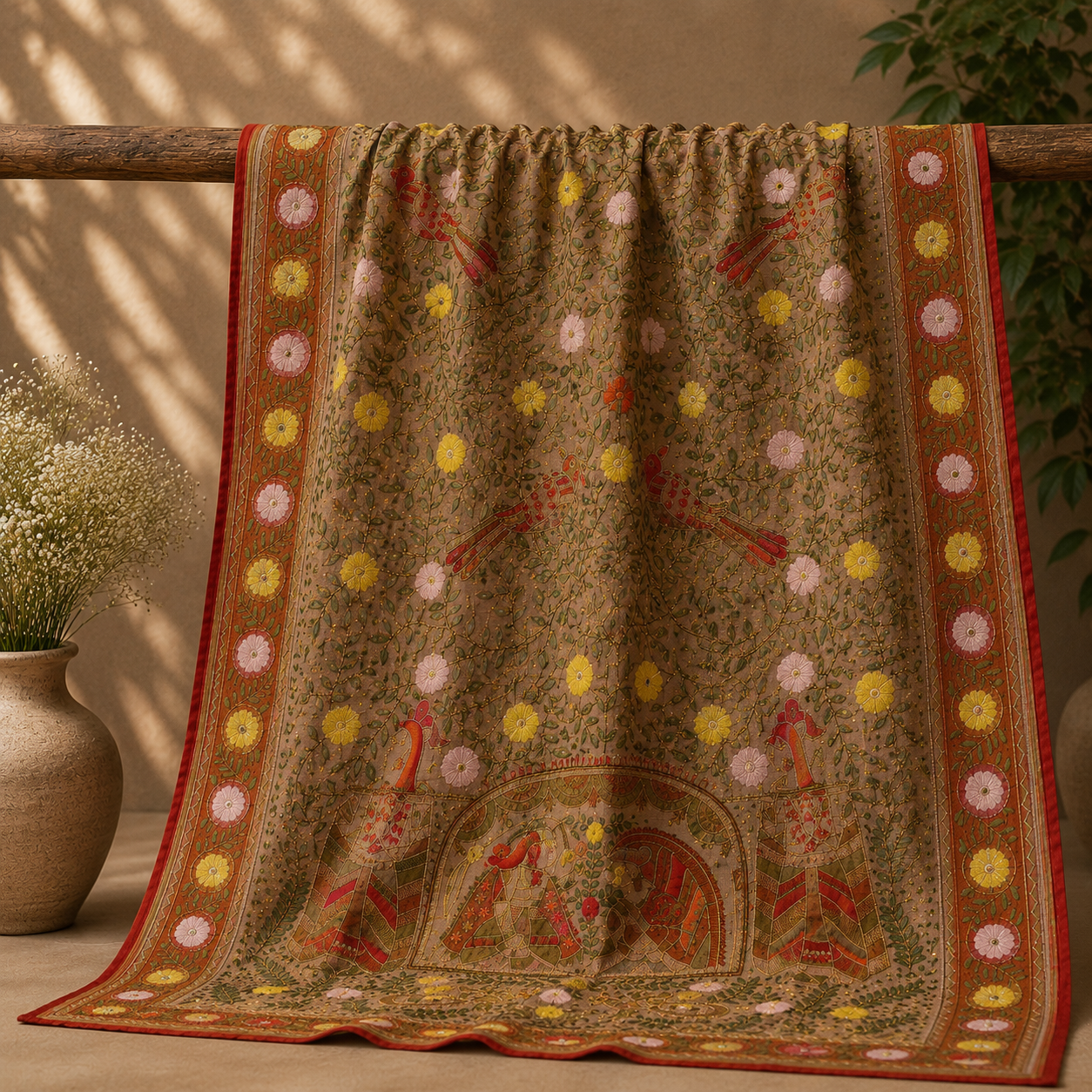 Anika - Phulkari Dupatta