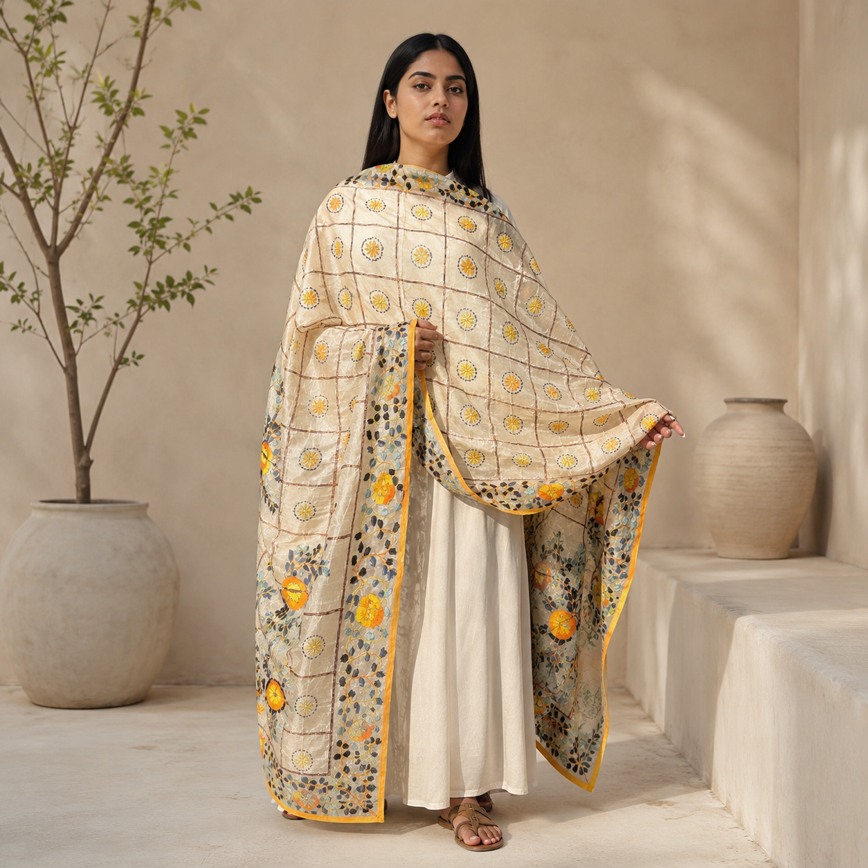 Nina - Phulkari Dupatta