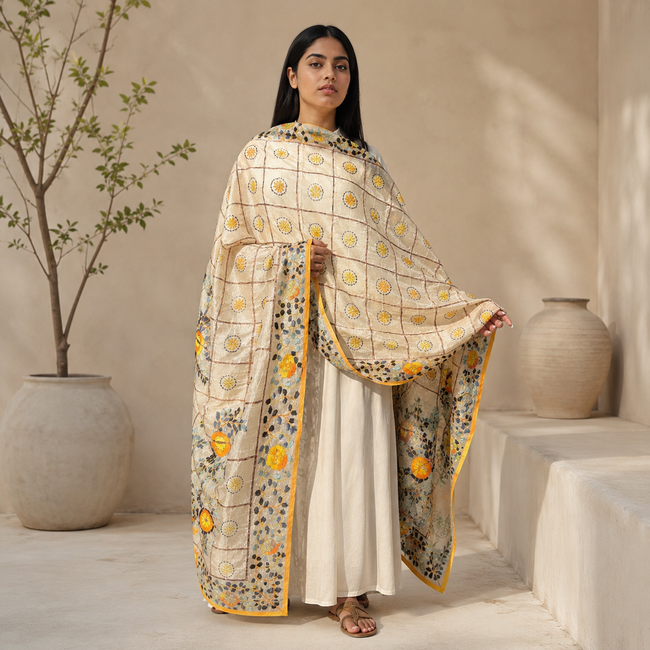 Nina - Phulkari Dupatta