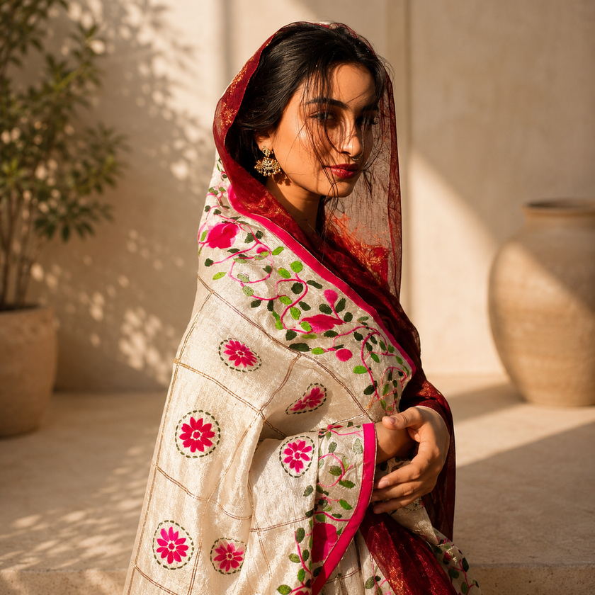 Nina - Phulkari Dupatta