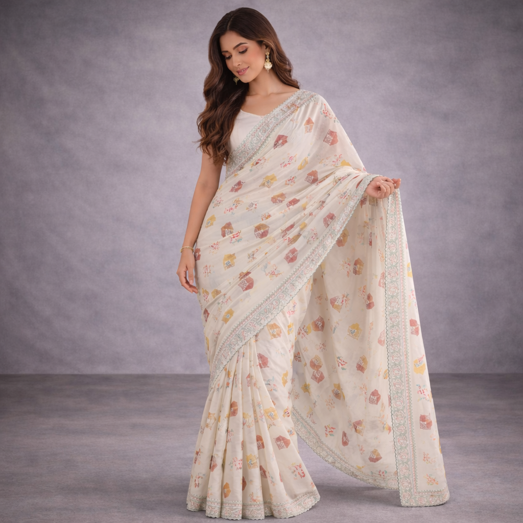 Avni - Handloom Cotton Saree
