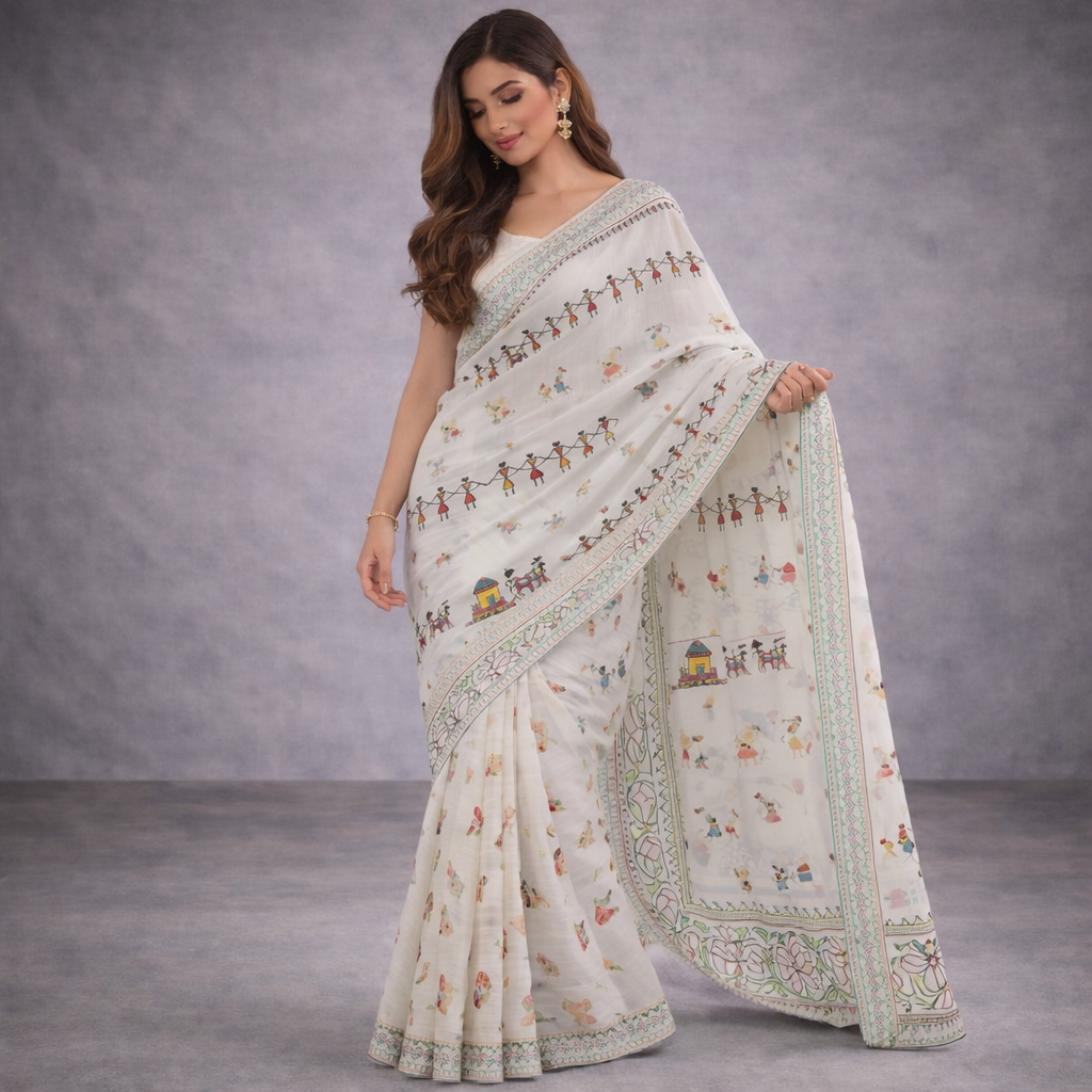 Ira - Handloom Cotton Saree