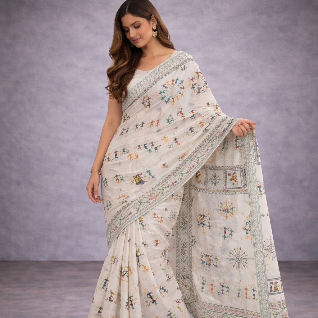 Naina - Handloom Cotton Saree