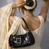 Urvi - Y2K Belt Style Shoulder Bag with Extendable Strap